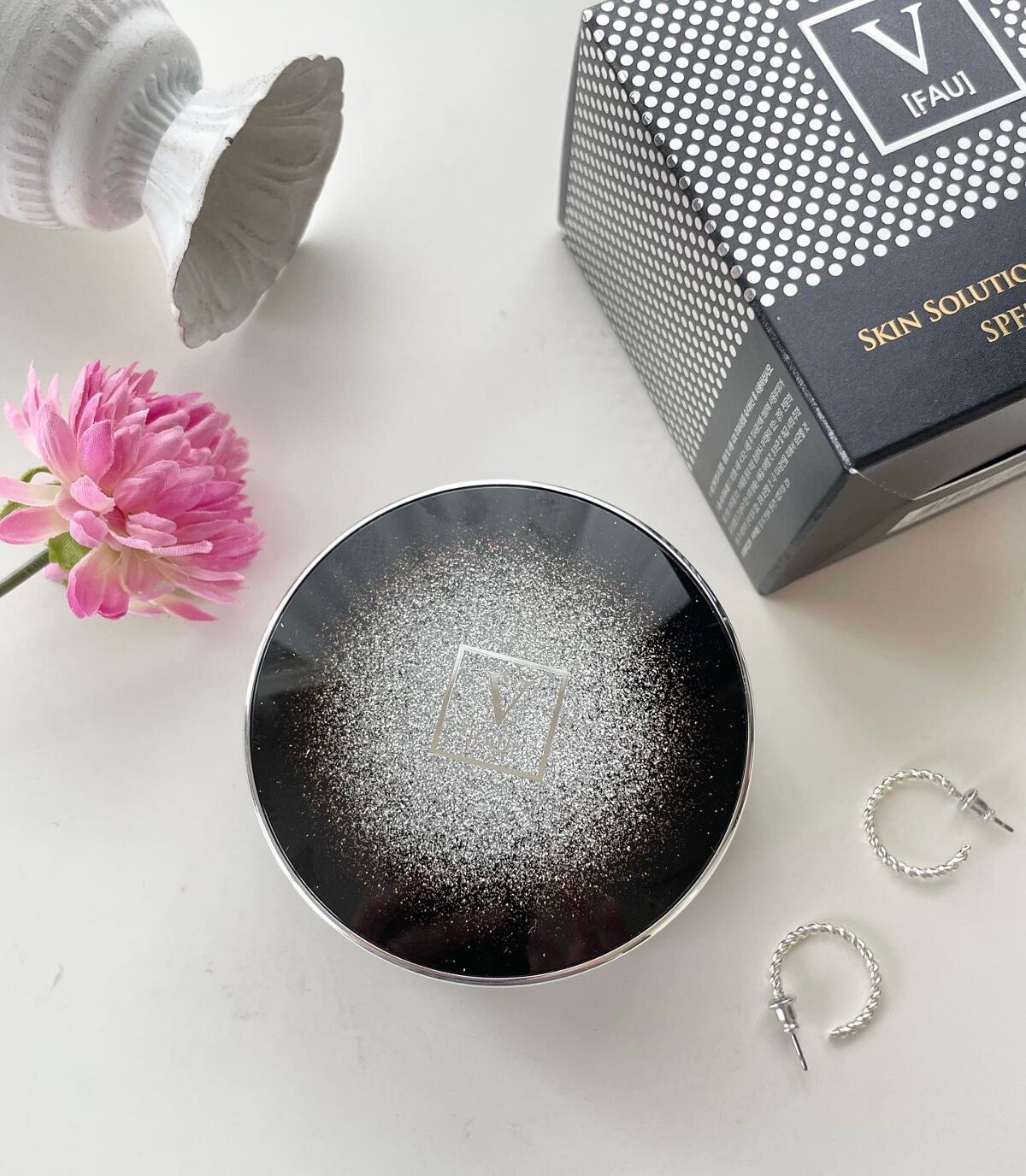 スキンソリューションスタークッション/FAU/クッションファンデーションを使ったクチコミ(4枚目)