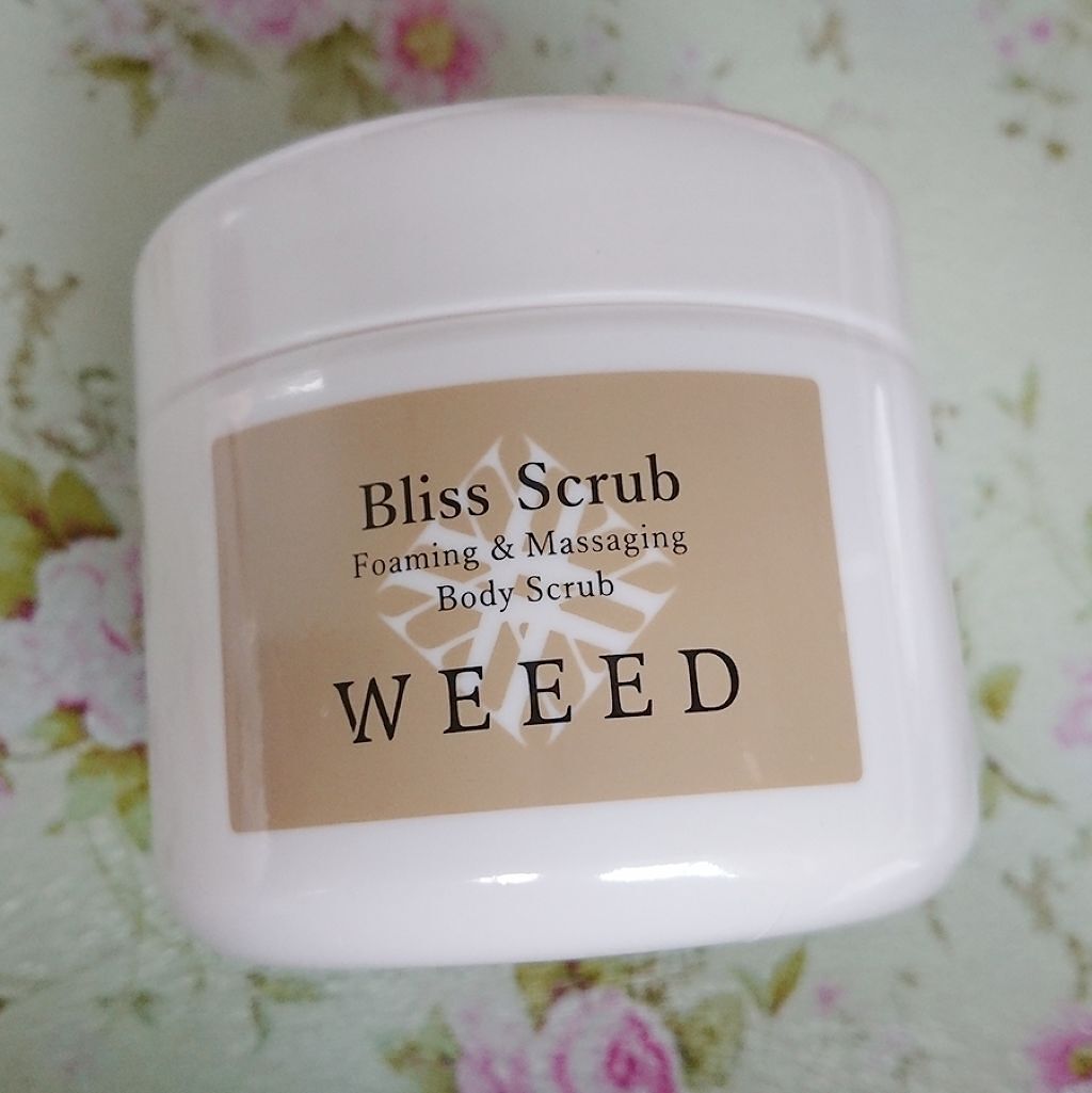 ブリススクラブ/WEEED/ボディスクラブを使ったクチコミ（1枚目）