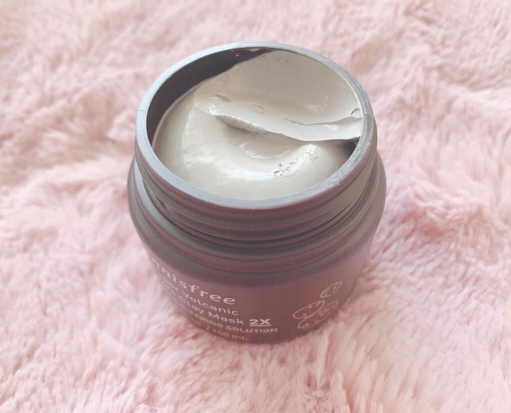 スーパーヴォルカニック　ポア　クレイマスク/innisfree/洗い流すパック・マスクを使ったクチコミ（2枚目）