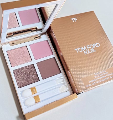 ソレイユ ドゥ フ アイ カラー クォード/TOM FORD BEAUTY/アイシャドウパレットを使ったクチコミ(2枚目)