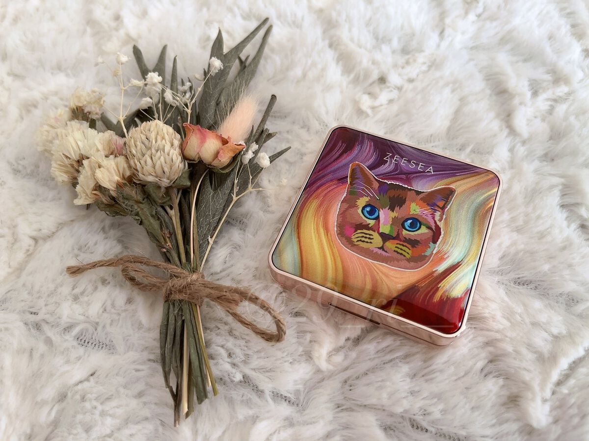 アニマルアイシャドウ(4シェード)/ZEESEA/アイシャドウパレットを使ったクチコミ(2枚目)