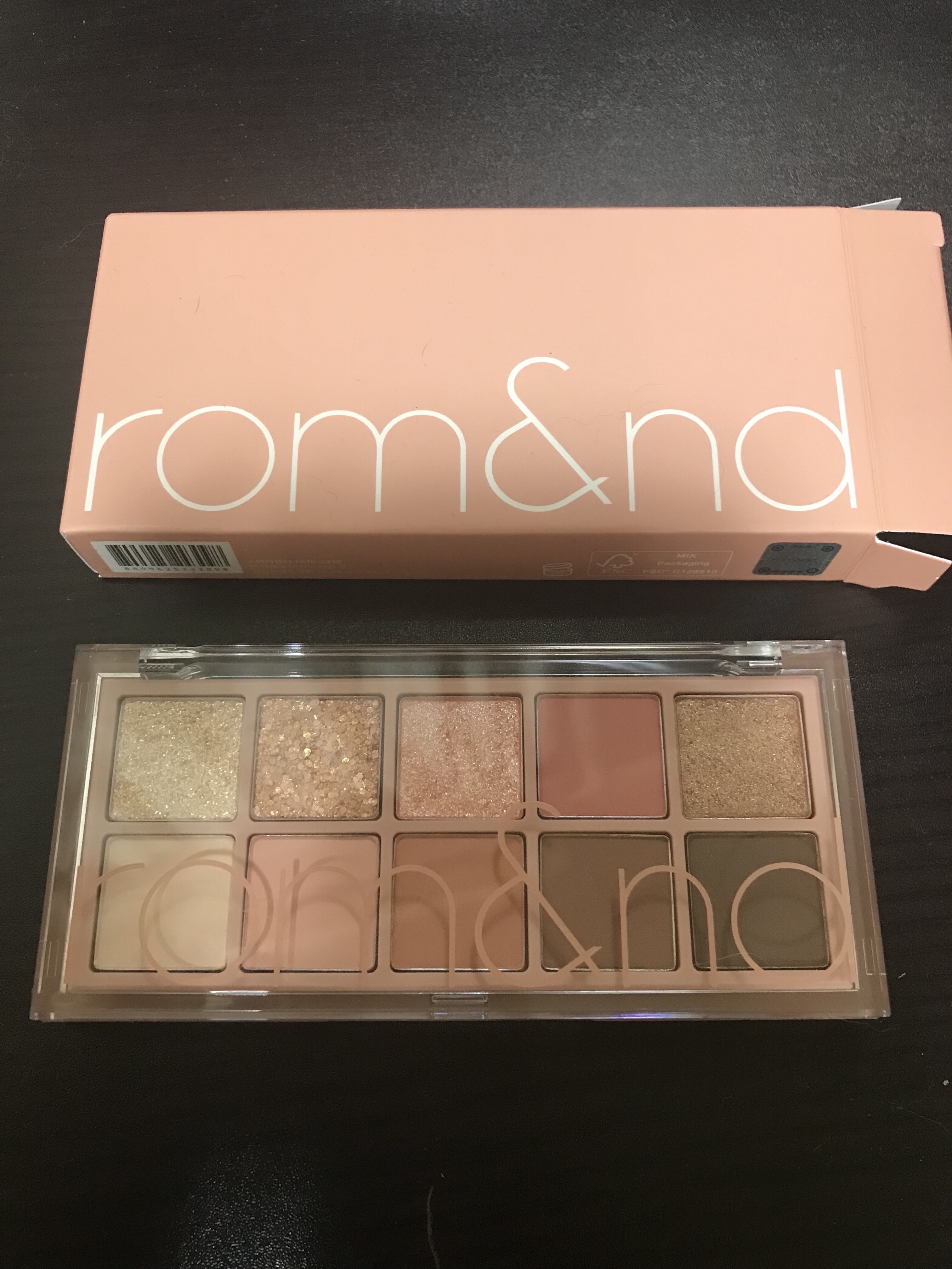 ベターザンパレット 01 パンパスガーデン(PAMPAS GARDEN)/rom&nd/アイシャドウパレットを使ったクチコミ（1枚目）