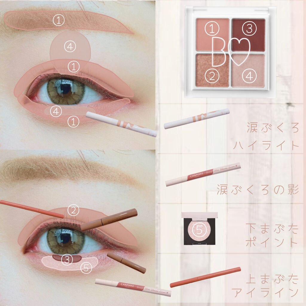 アイムスティックシャドウシマー/i’m meme/スティックアイシャドウを使ったクチコミ（3枚目）