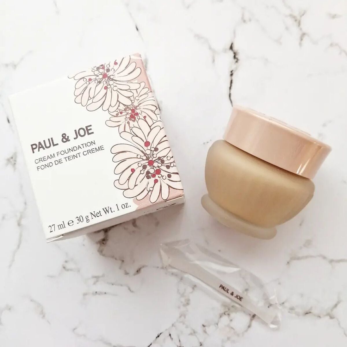 フォンダン クリーム ファンデーション/PAUL & JOE BEAUTE/クリーム・エマルジョンファンデーションを使ったクチコミ(1枚目)