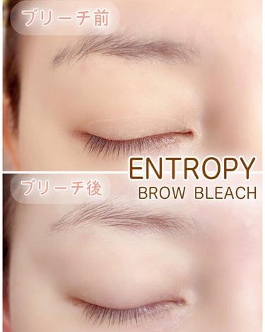 BROW BLEACH/ENTROPY/ブリーチ剤を使ったクチコミ（4枚目）