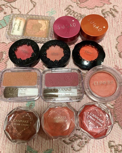 リシェ  リップ&チーク クリーム/Visée/ジェル・クリームチークを使ったクチコミ(1枚目)