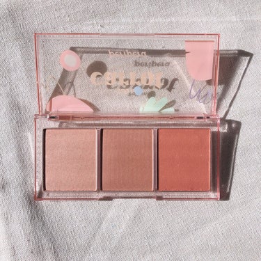 All Take Mood Cheek Palette/PERIPERA/パウダーチークを使ったクチコミ（3枚目）