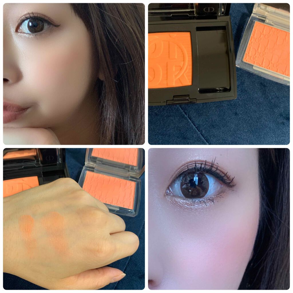 ル ブラン ロージー ドロップス/CHANEL/リキッドハイライトを使ったクチコミ（2枚目）