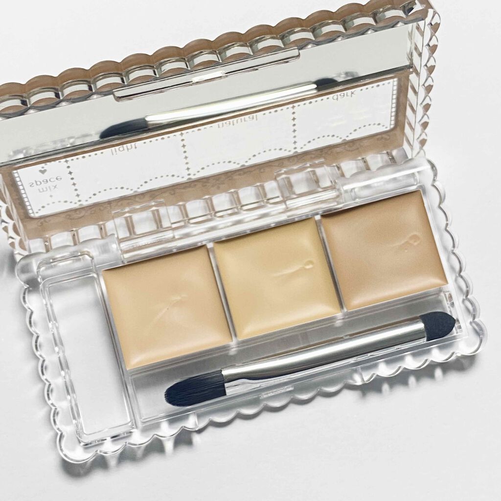 カラーミキシングコンシーラー/キャンメイク/パレットコンシーラーを使ったクチコミ(2枚目)