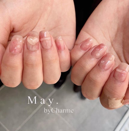 #東住吉区ネイル,#トレンドネイル,#シンプルネイル,#オフィスネイル,#ニュアンスネイル,#春ネイル,#水滴ネイル,#夏ネイル,#おまかせネイル,#桃ネイル,#もやもやネイル,#カフェラテネイル,#ちゅるんネイル,#ぷっくりネイル,#ピンクネイル,#ショートネイル,#カジュアルネイルのネイルデザイン