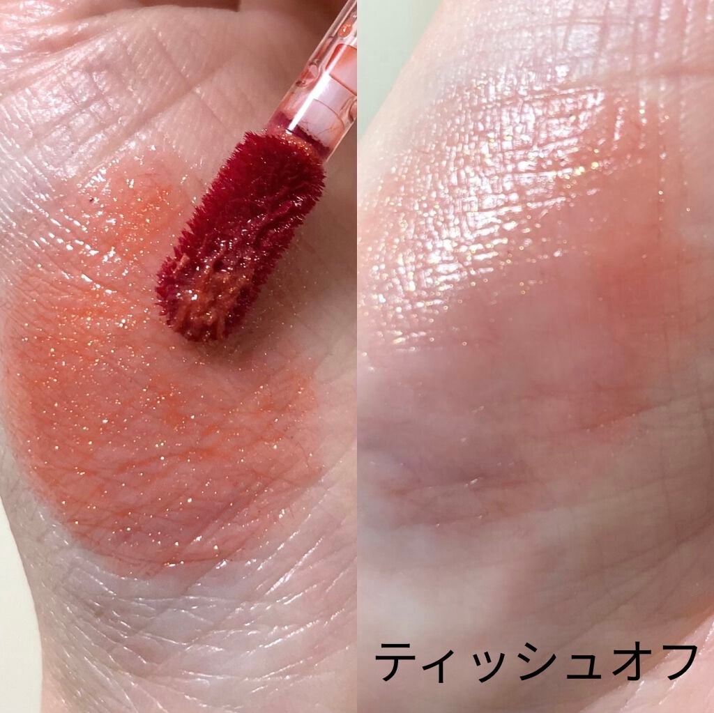 アピュー ジューシーパン スパークリングティント/A’pieu/口紅を使ったクチコミ(2枚目)