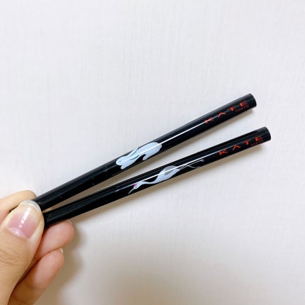 レアフィットジェルペンシル/KATE/ジェルアイライナーを使ったクチコミ(4枚目)