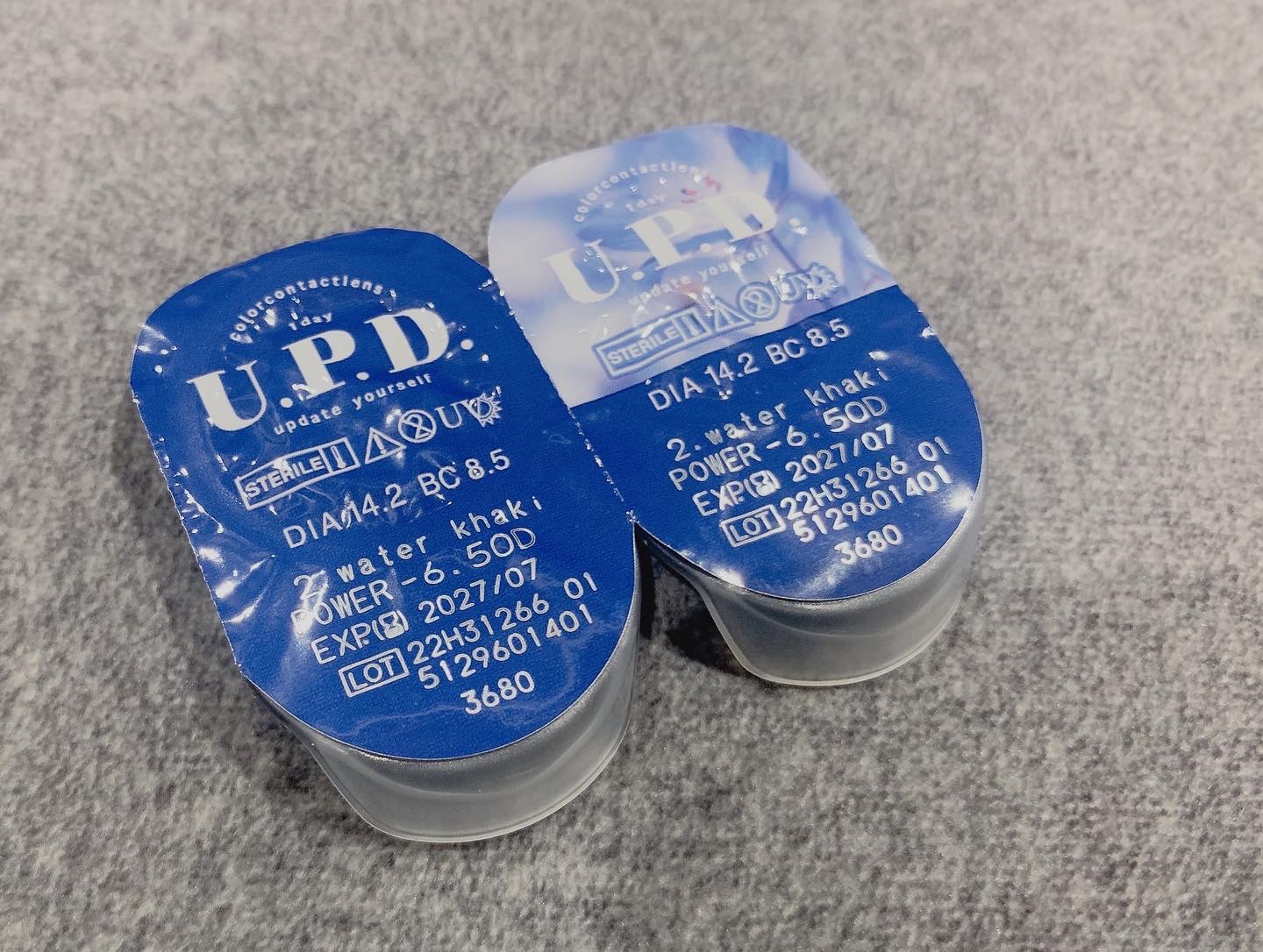 U.P.D. 1day/U.P.D./ワンデー（１DAY）カラコンを使ったクチコミ（2枚目）