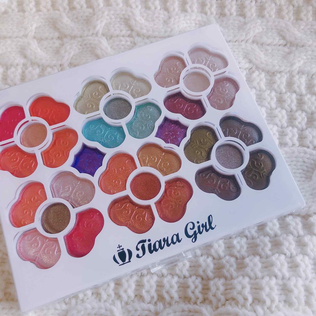 アイカラーパレット/ティアラガール/アイシャドウパレットを使ったクチコミ(1枚目)