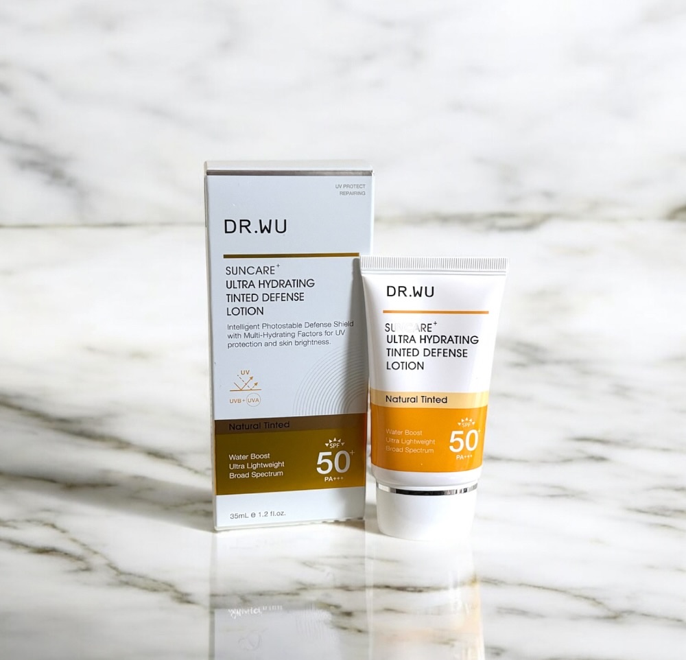 サンスクリーン+モイスト（色付き）＜日焼け止め＞/DR.WU/日焼け止めローションを使ったクチコミ（1枚目）