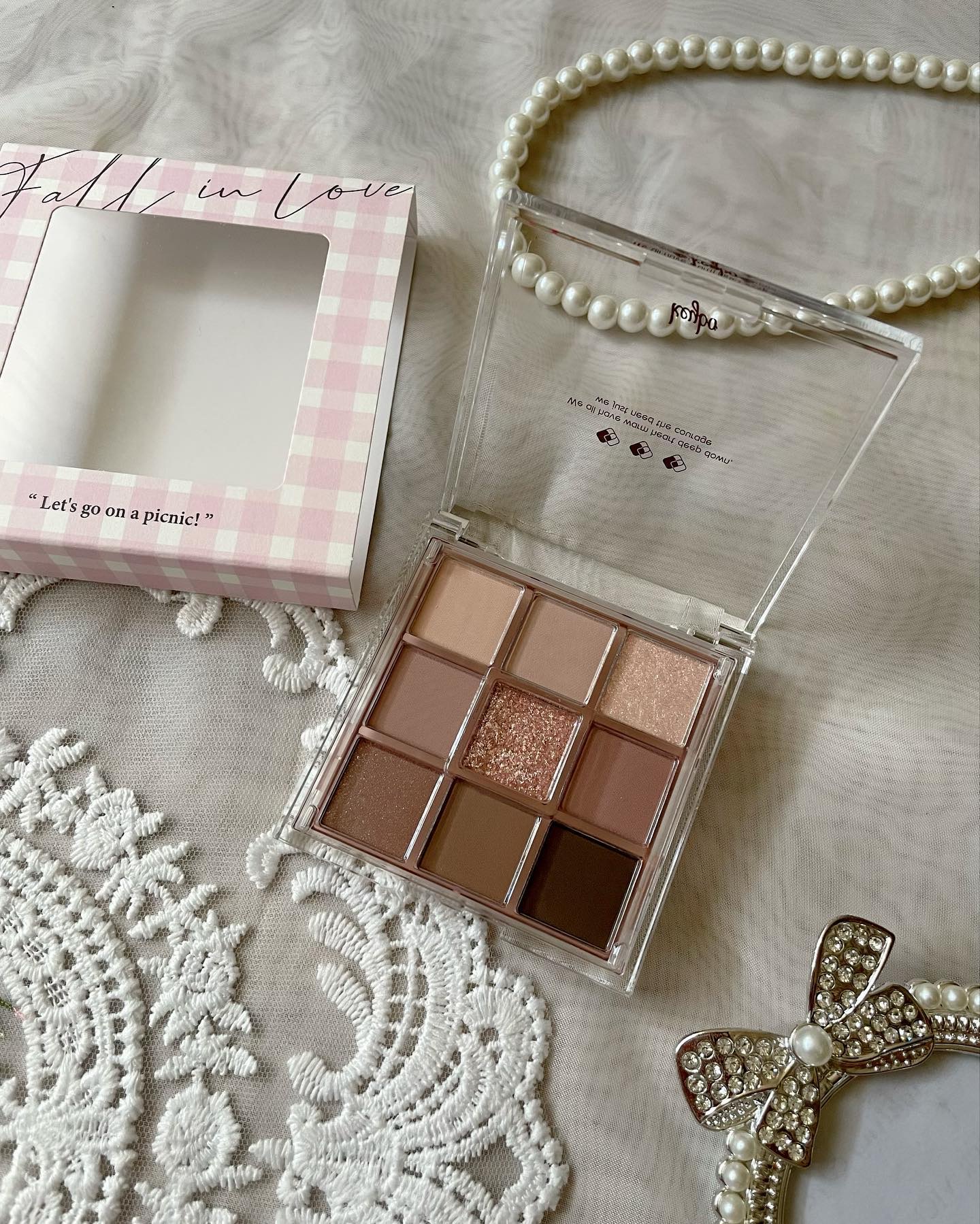 KEYBO FALL IN LOVE SHADOW PALETTE/keybo/アイシャドウパレットを使ったクチコミ（1枚目）