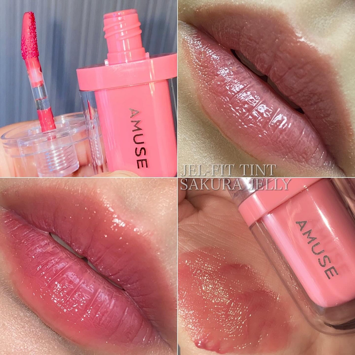 ジェルフィットティント/AMUSE/リップティントを使ったクチコミ(6枚目)