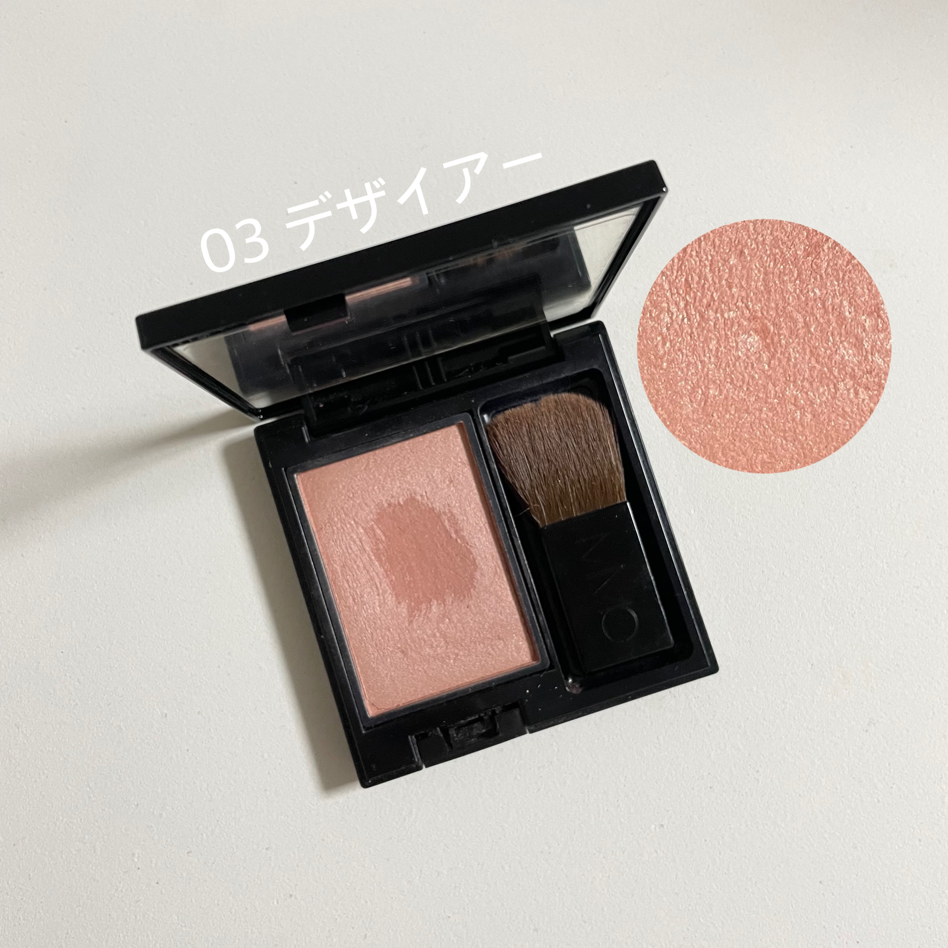 ミネラルスムースチーク/MiMC/パウダーチークを使ったクチコミ（1枚目）