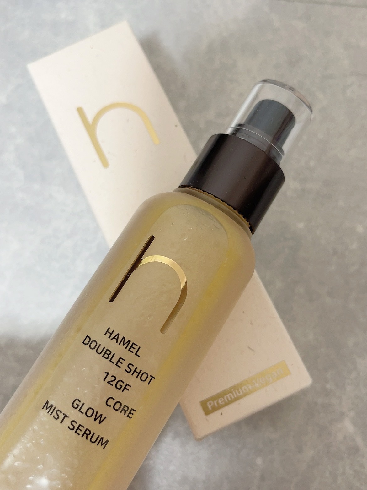 ダブルショット12GFコアグロウミストセラム/HAMEL/美容液を使ったクチコミ（1枚目）