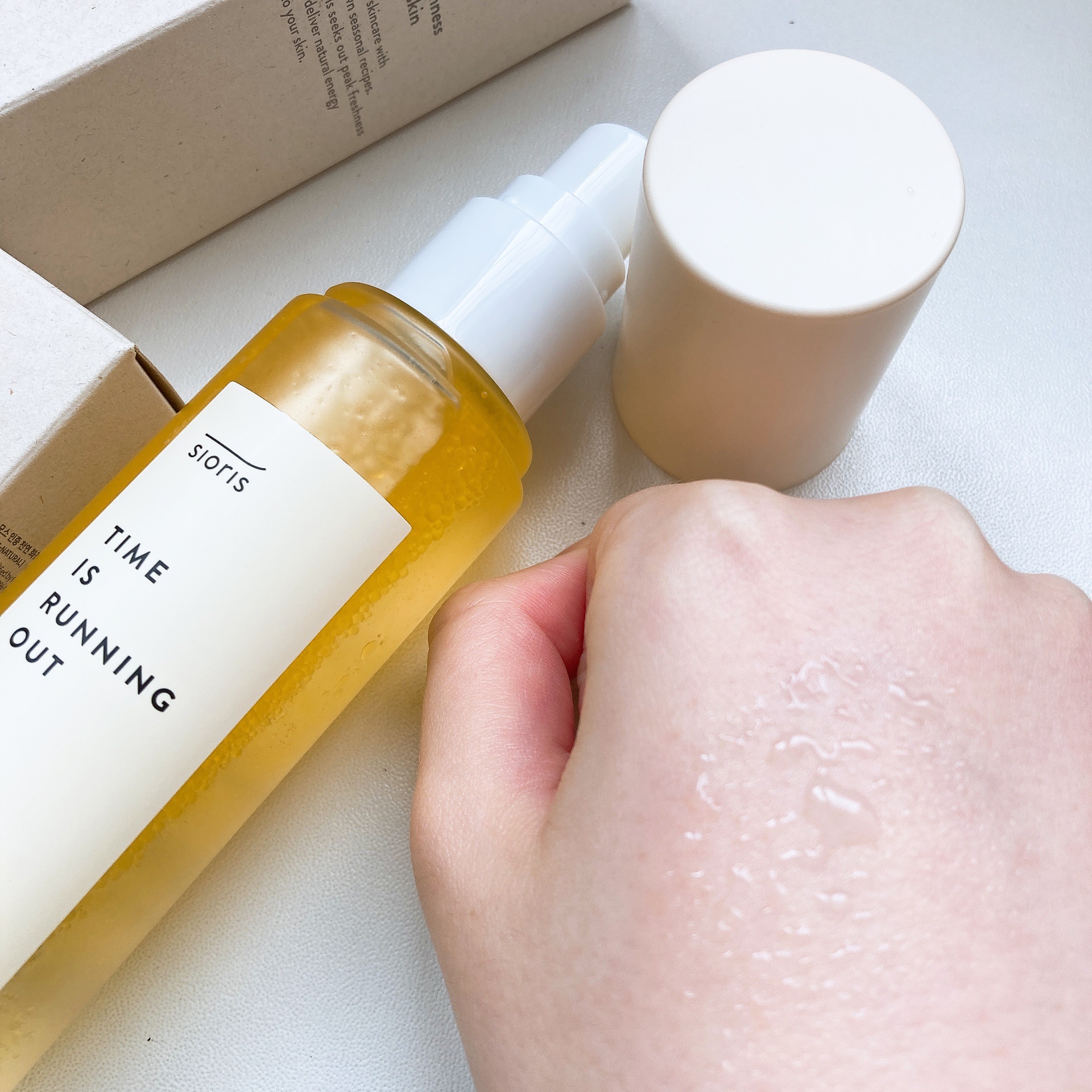 タイム イズ ランニング アウト ミスト/SIORIS/ミスト状化粧水を使ったクチコミ（3枚目）