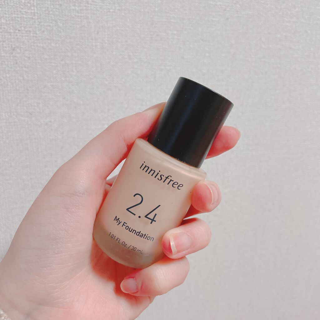 マイファンデーション 2.4 N21/innisfree/リキッドファンデーションを使ったクチコミ（1枚目）