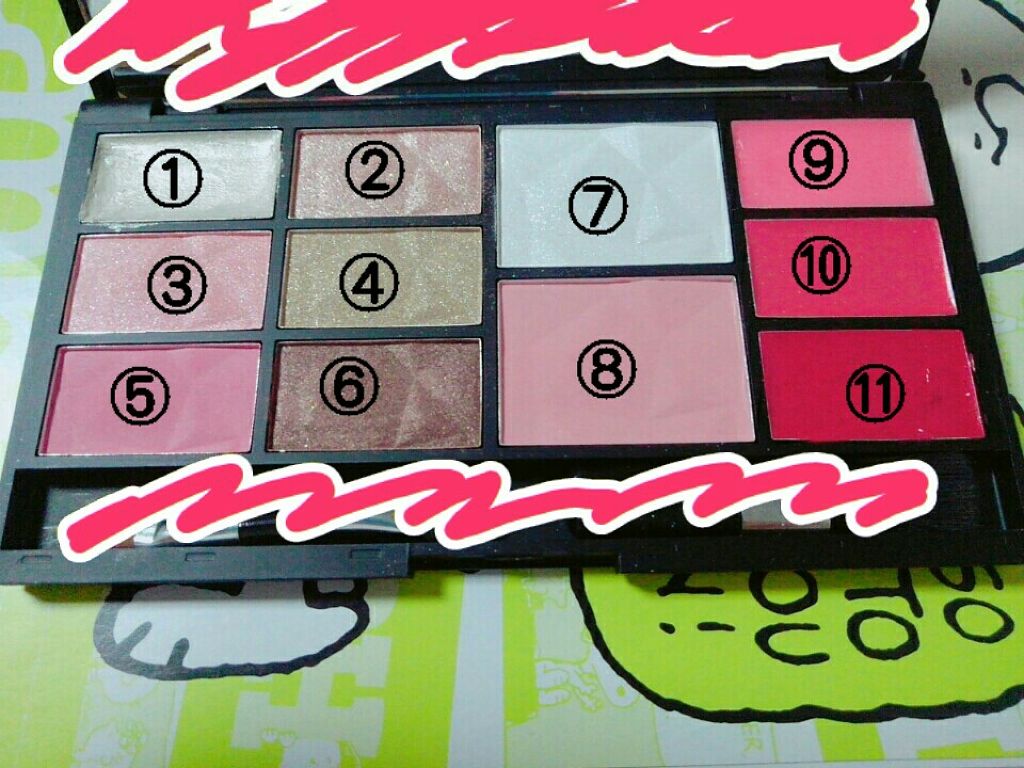 マルチパレット/IT'S DEMO/メイクアップキットを使ったクチコミ(3枚目)