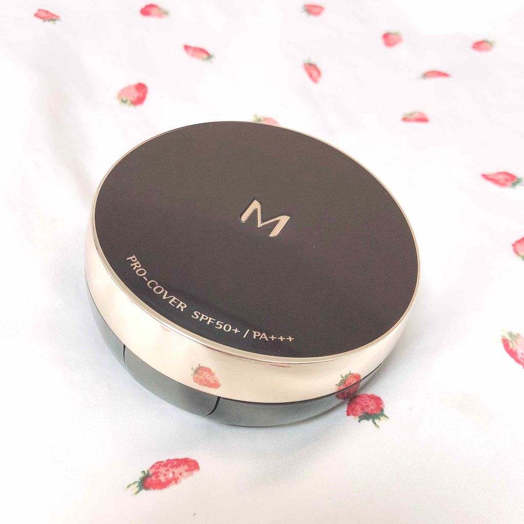 M クッション ファンデーション(プロカバー)/MISSHA/クッションファンデーションを使ったクチコミ（1枚目）