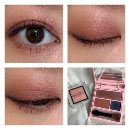 フーミー アイシャドウパレット/WHOMEE/アイシャドウパレットを使ったクチコミ(3枚目)