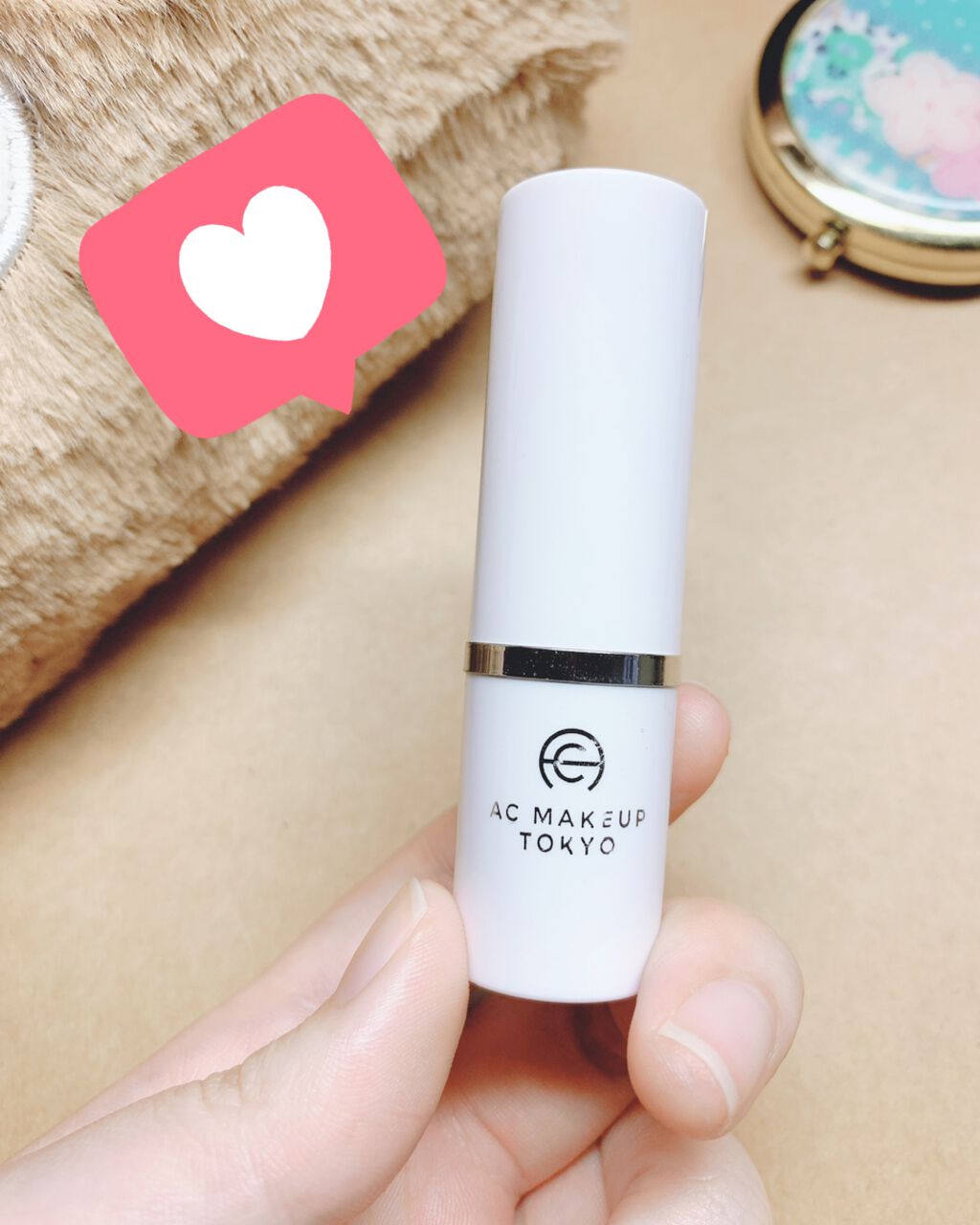 AC スムース リップ スティック 02 ローズ/AC MAKEUP/口紅を使ったクチコミ（3枚目）