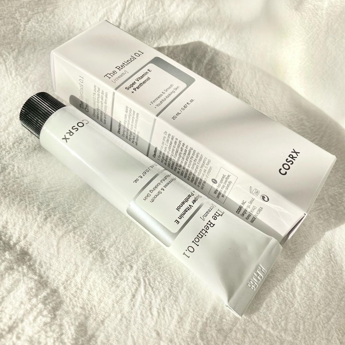 RXザ・レチノール0.1クリーム/COSRX/フェイスクリームを使ったクチコミ(5枚目)