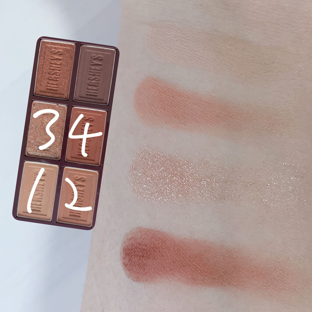 ハーシー プレイカラーアイズミニ/ETUDE/アイシャドウパレットを使ったクチコミ（3枚目）