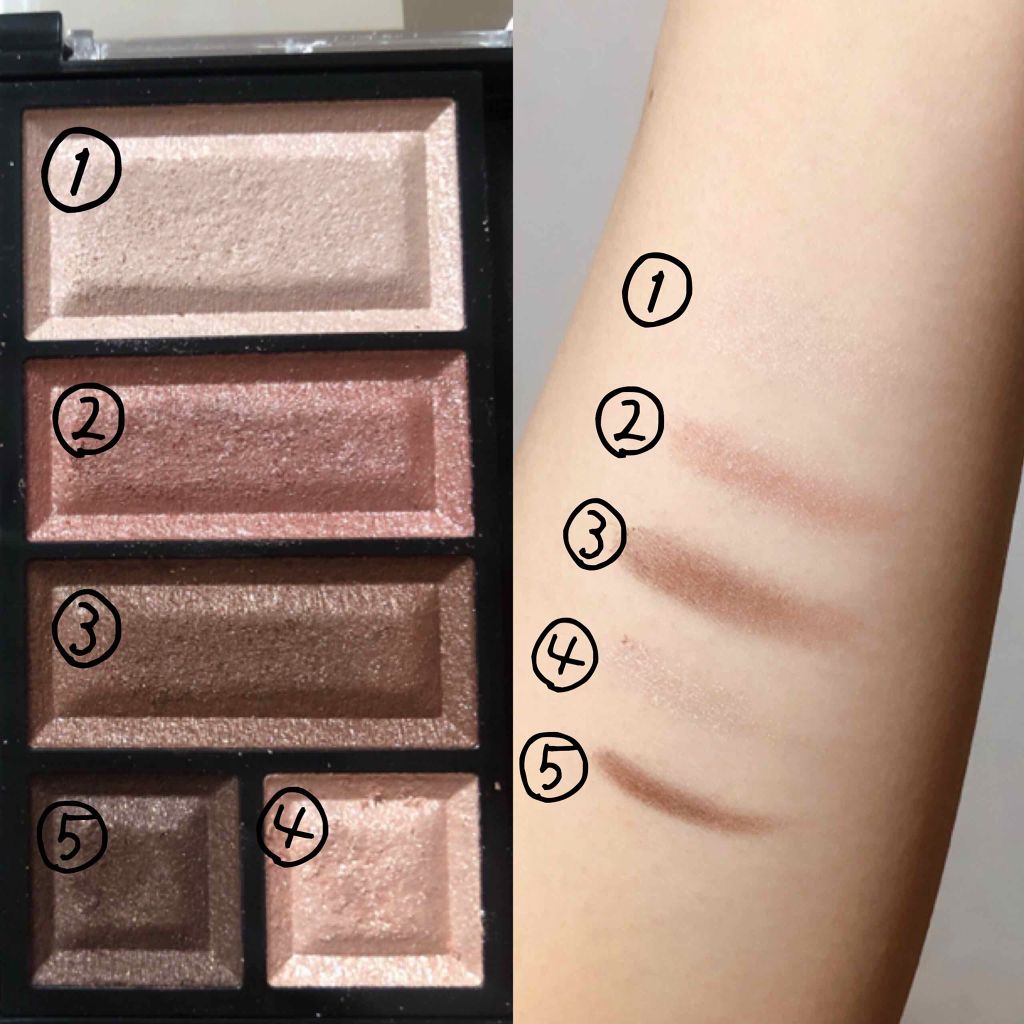 ショコラスウィート アイズ/リンメル ロンドン/アイシャドウパレットを使ったクチコミ（2枚目）