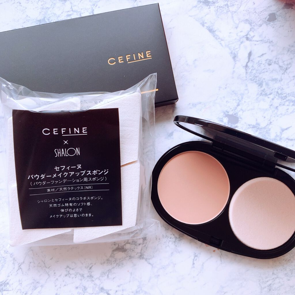 パウダーメイクアップスポンジ/セフィーヌ/パフ・スポンジを使ったクチコミ（2枚目）