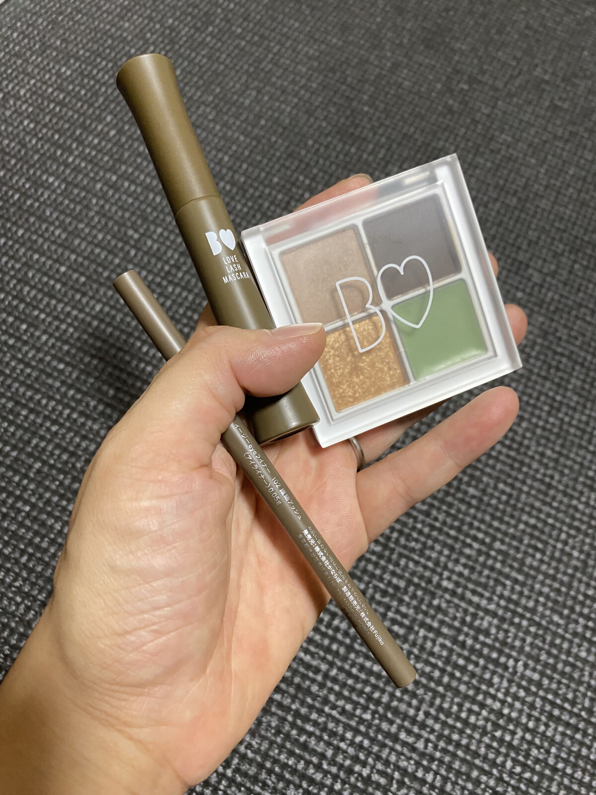 THE アイパレR/b idol/アイシャドウパレットを使ったクチコミ（1枚目）