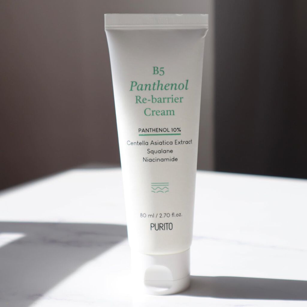 B5パンテノールリバリアクリーム/PURITO/フェイスクリームを使ったクチコミ（3枚目）