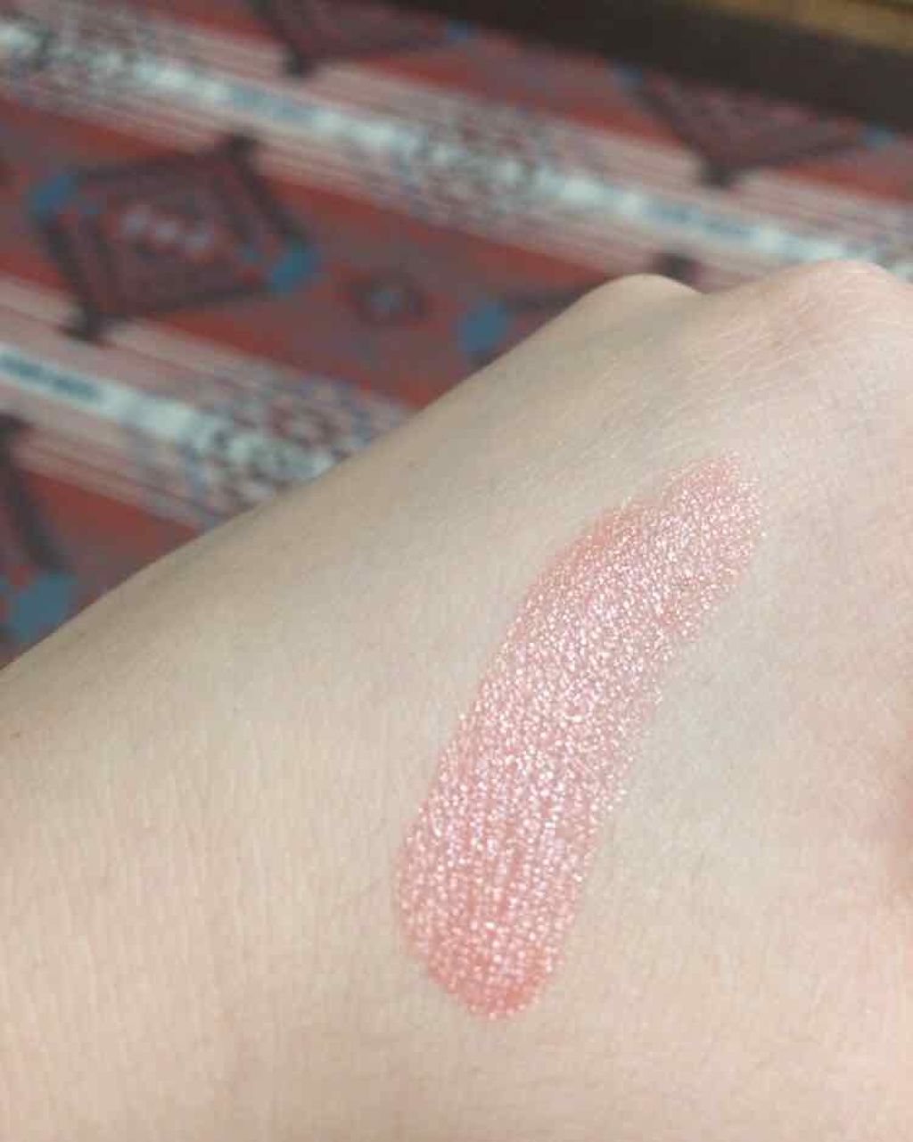 ラスティンググロスリップ/CEZANNE/口紅を使ったクチコミ（2枚目）