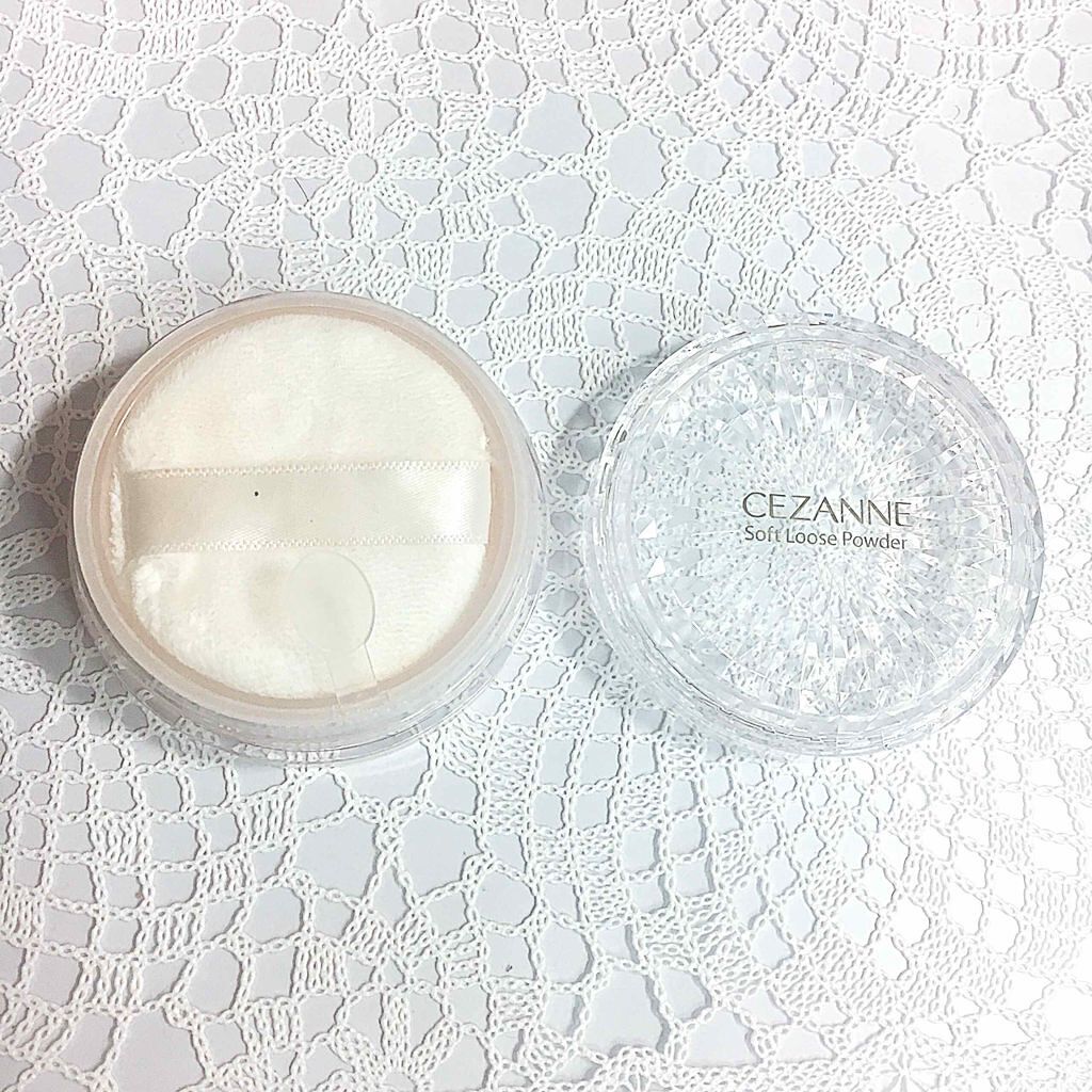 うるふわ仕上げパウダー/CEZANNE/ルースパウダーを使ったクチコミ(2枚目)