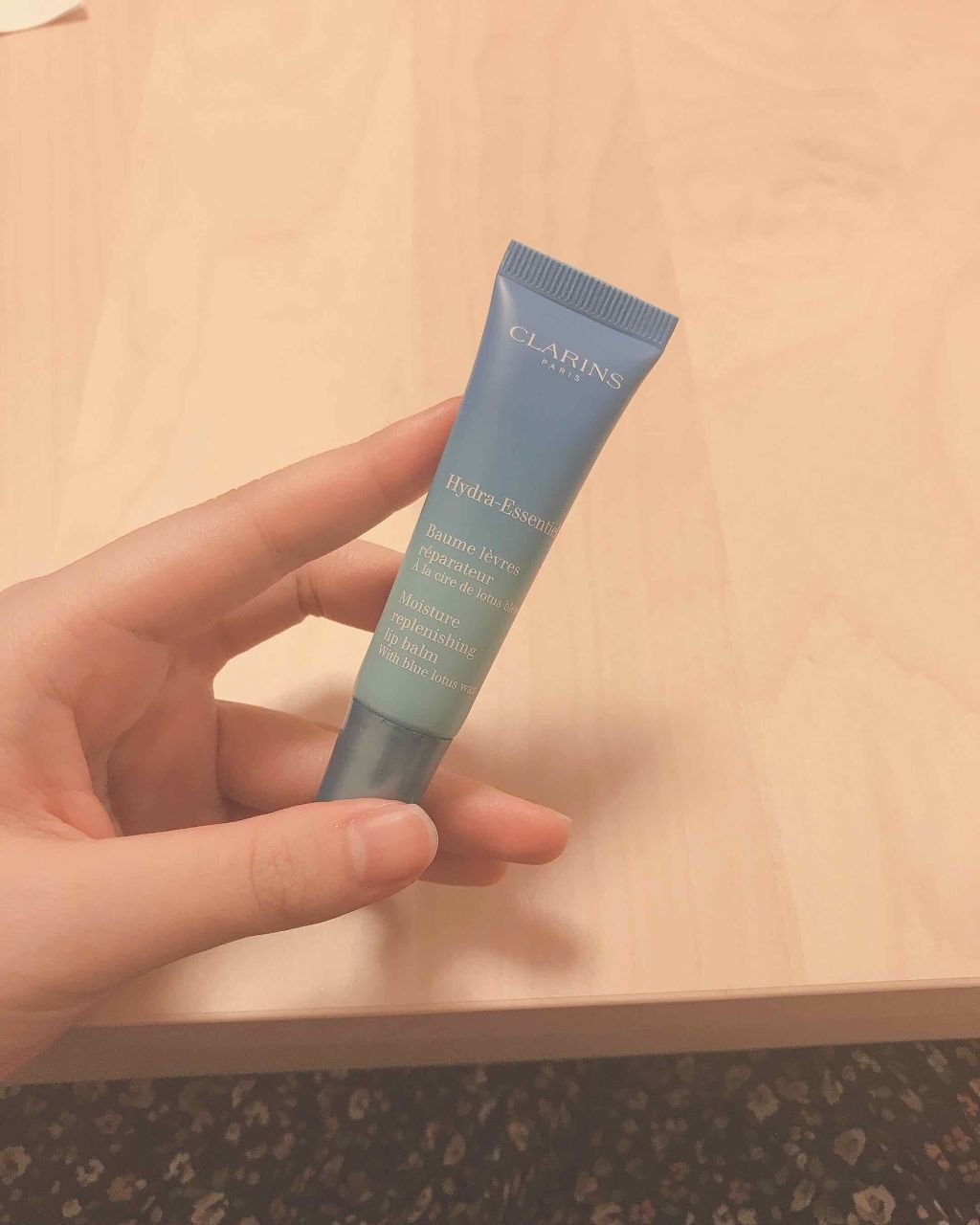 イドラ エッセンシャル モイスチャー リップ バーム/CLARINS/リップバームを使ったクチコミ（1枚目）