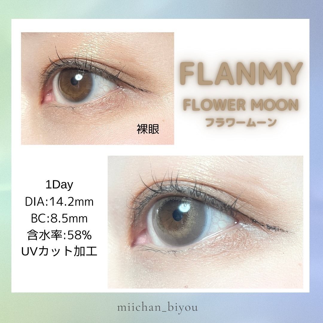 FLANMY 1day/FLANMY/ワンデー(1DAY)カラコンを使ったクチコミ(1枚目)