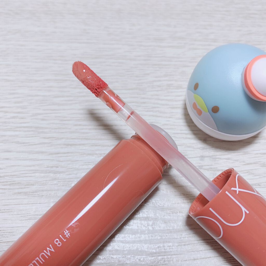 ジューシーラスティングティント/rom&nd/リップティントを使ったクチコミ(6枚目)