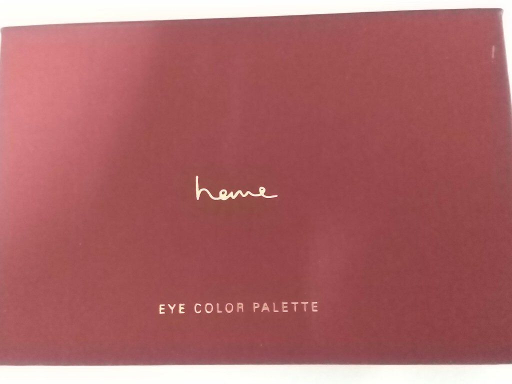 アイカラーパレット/heme/アイシャドウパレットを使ったクチコミ（2枚目）