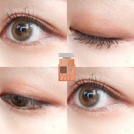 マルチキューブ 002 ハローピーチ/i’m meme/アイシャドウパレットを使ったクチコミ(1枚目)