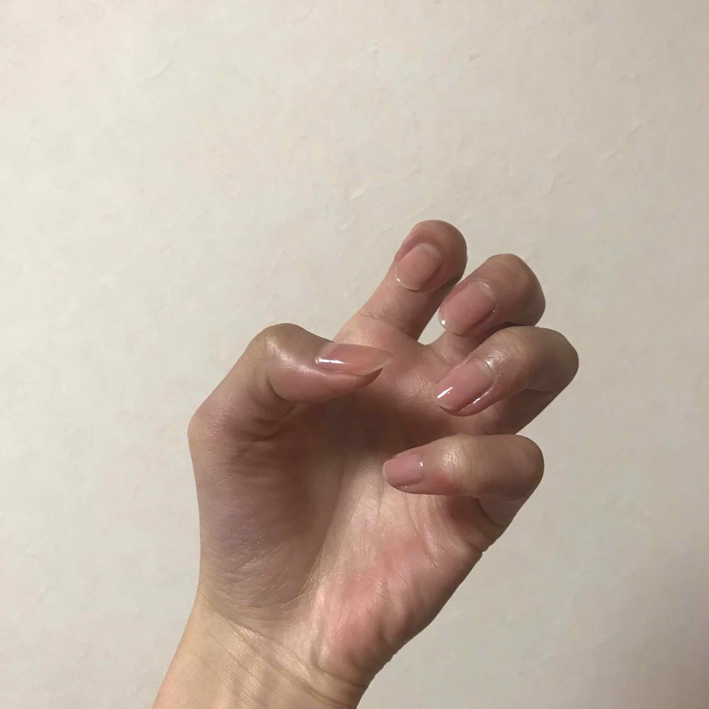 ネイルサポート ピンク/ネイルネイル/ネイルベースコートを使ったクチコミ(4枚目)