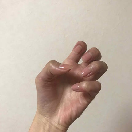 ネイルサポート ピンク/ネイルネイル/ネイルベースコートを使ったクチコミ(4枚目)