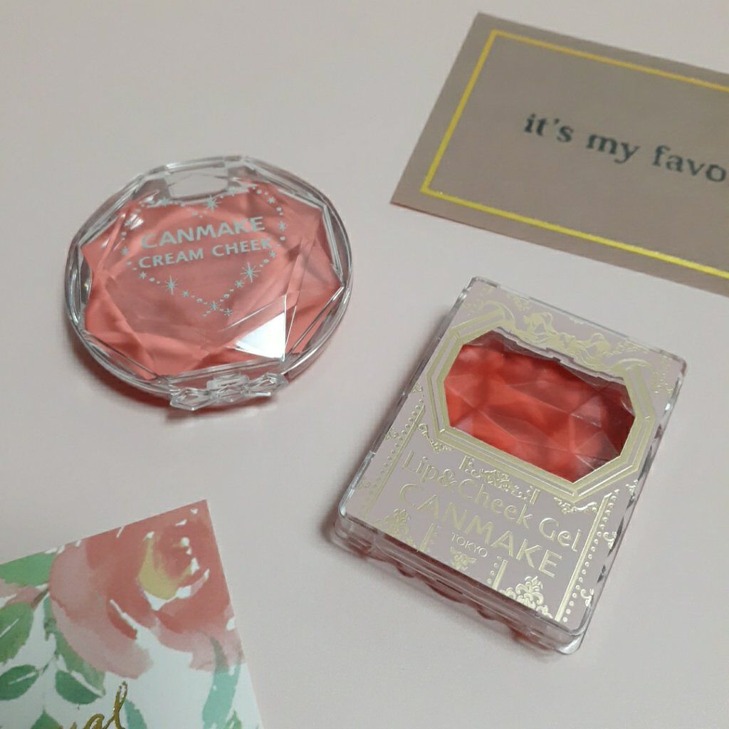 リップ＆チーク ジェル/キャンメイク/ジェル・クリームチークを使ったクチコミ（1枚目）