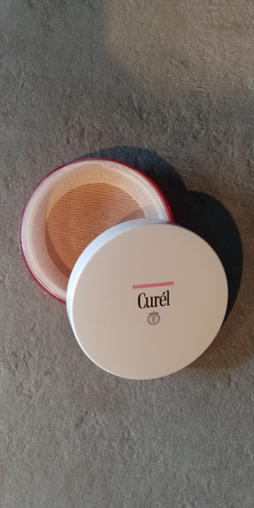 透明感パウダー/キュレル/ルースパウダーを使ったクチコミ（1枚目）