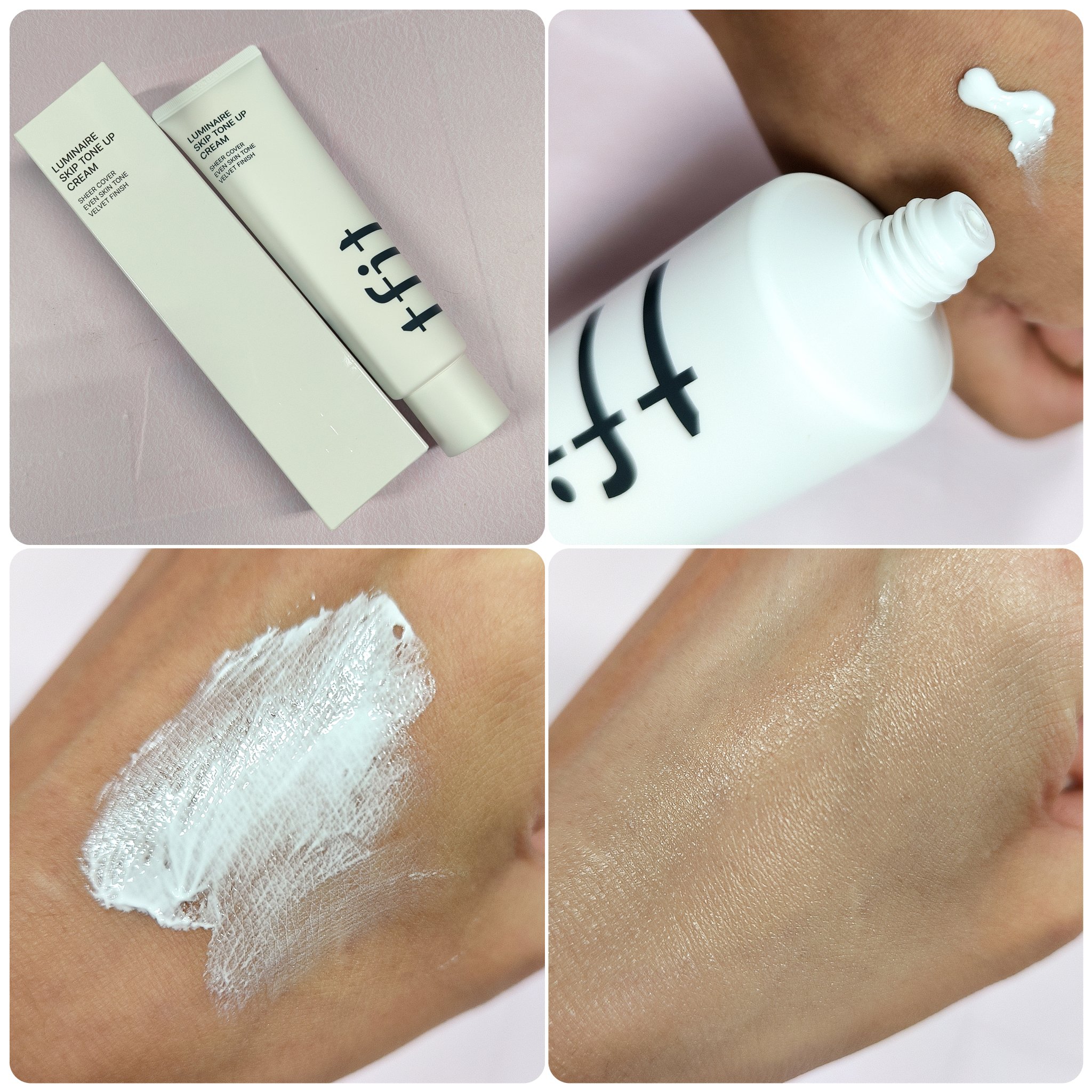 ルミネールスキップトーンアップクリーム/TFIT/化粧下地を使ったクチコミ（2枚目）
