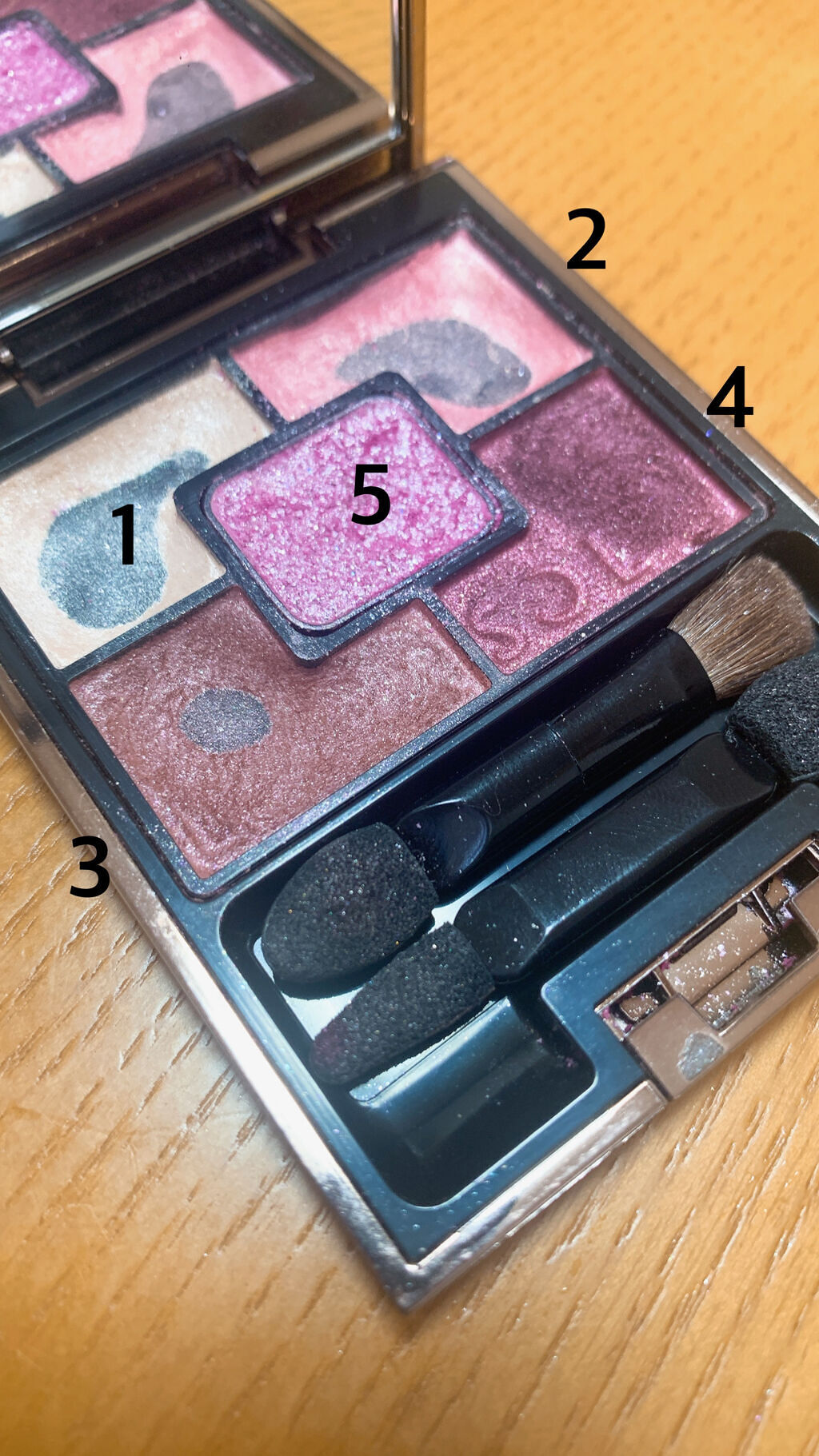 ジェミネイトアイズ N/LUNASOL/アイシャドウパレットを使ったクチコミ（1枚目）