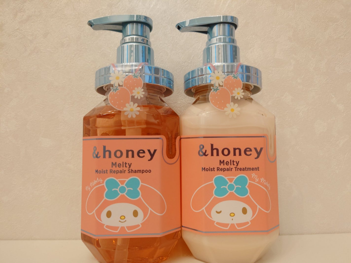 アンドハニー マイメロディ メルティ シャンプー&ヘアトリートメント ペアセット/&honey/市販シャンプーを使ったクチコミ(3枚目)