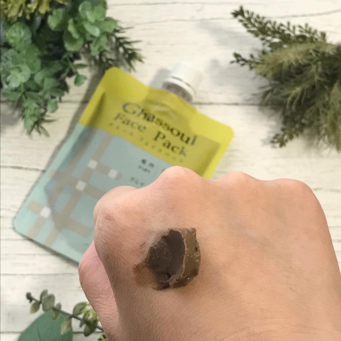 ガスール フェイスパック/ナイアード/洗い流すパック・マスクを使ったクチコミ(3枚目)